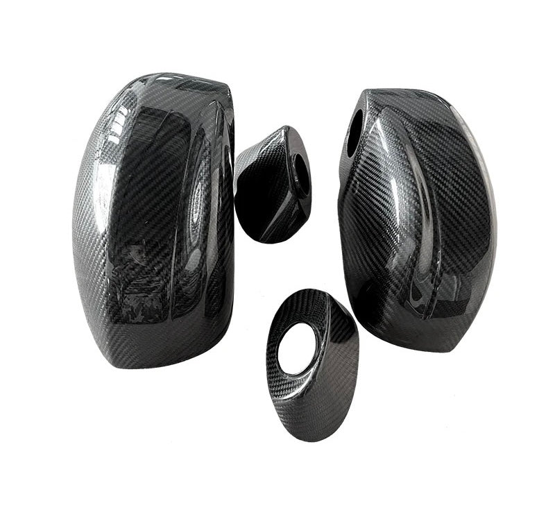 Nissan GTR R35 2011-2016 carbon fibre mirror housings – view 2