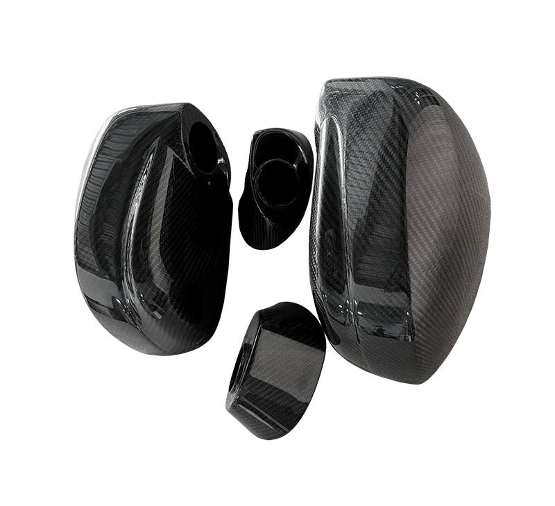 Nissan GTR R35 2011-2016 carbon fibre mirror housings – view 3