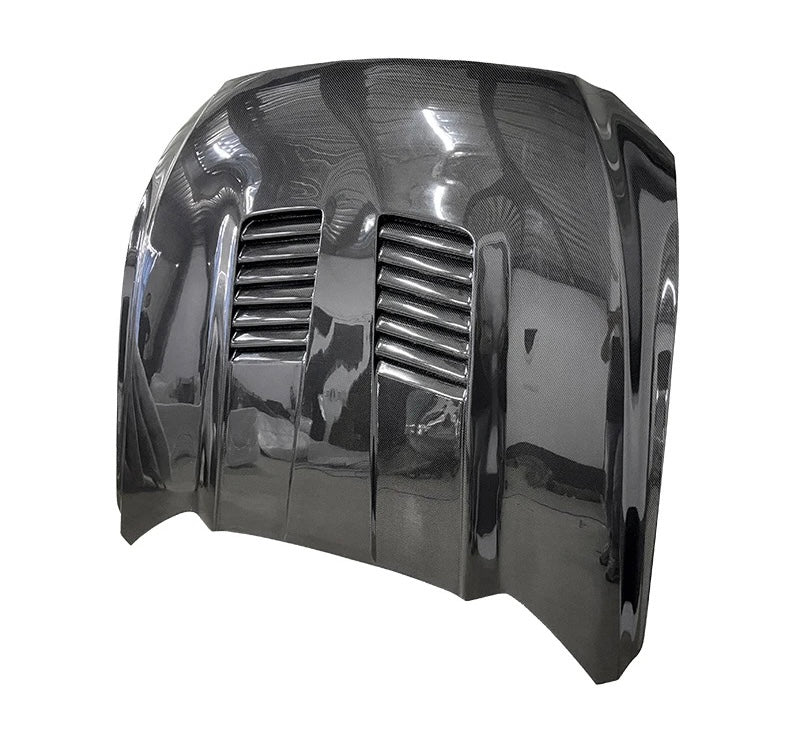 Ford Mustang 2015-2017 carbon fibre bonnet – view 2