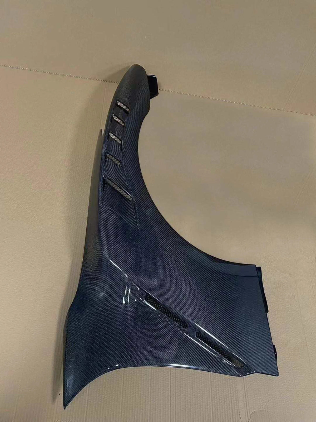 Nissan GTR R35 Nismo-Style carbon fibre vented front wings – view 2