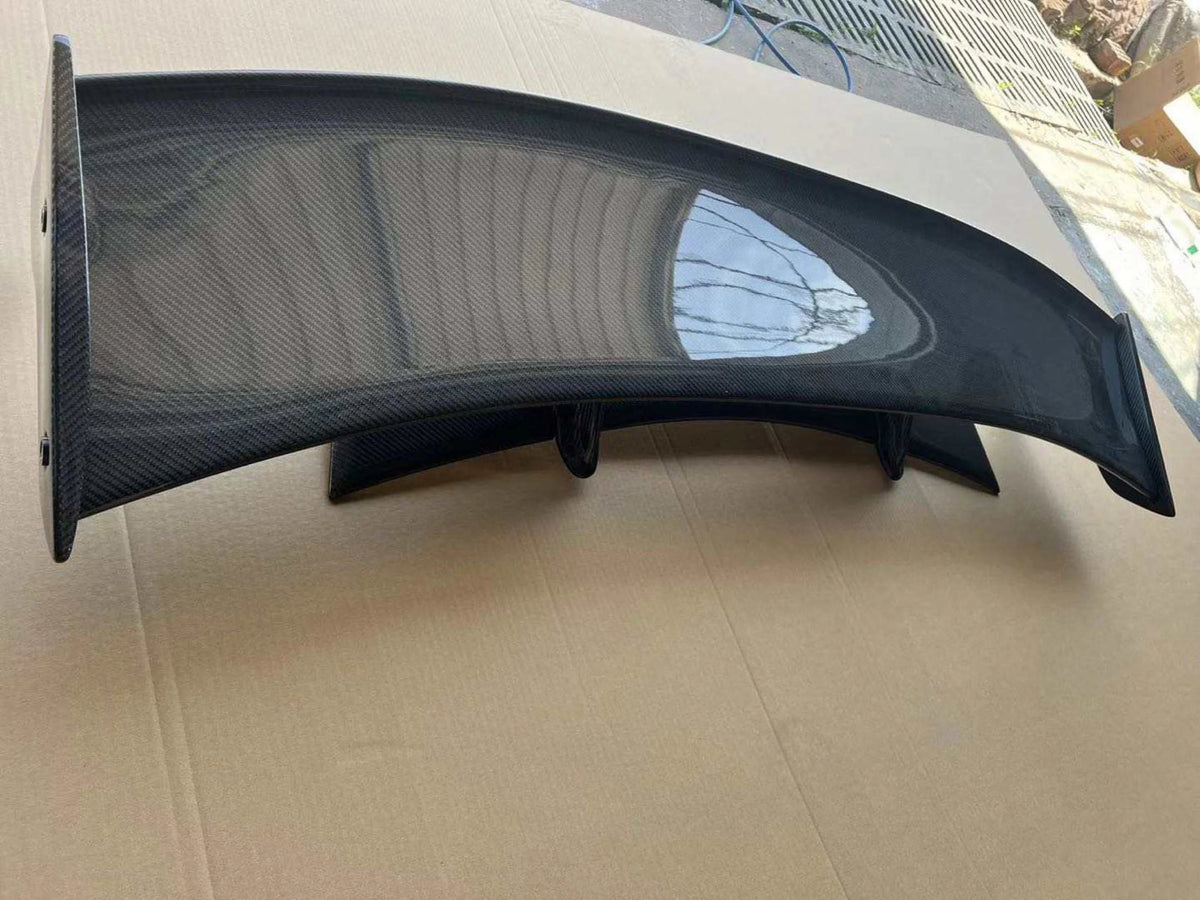 Nissan GTR R35 TS-Style carbon fibre boot spoiler – view 4