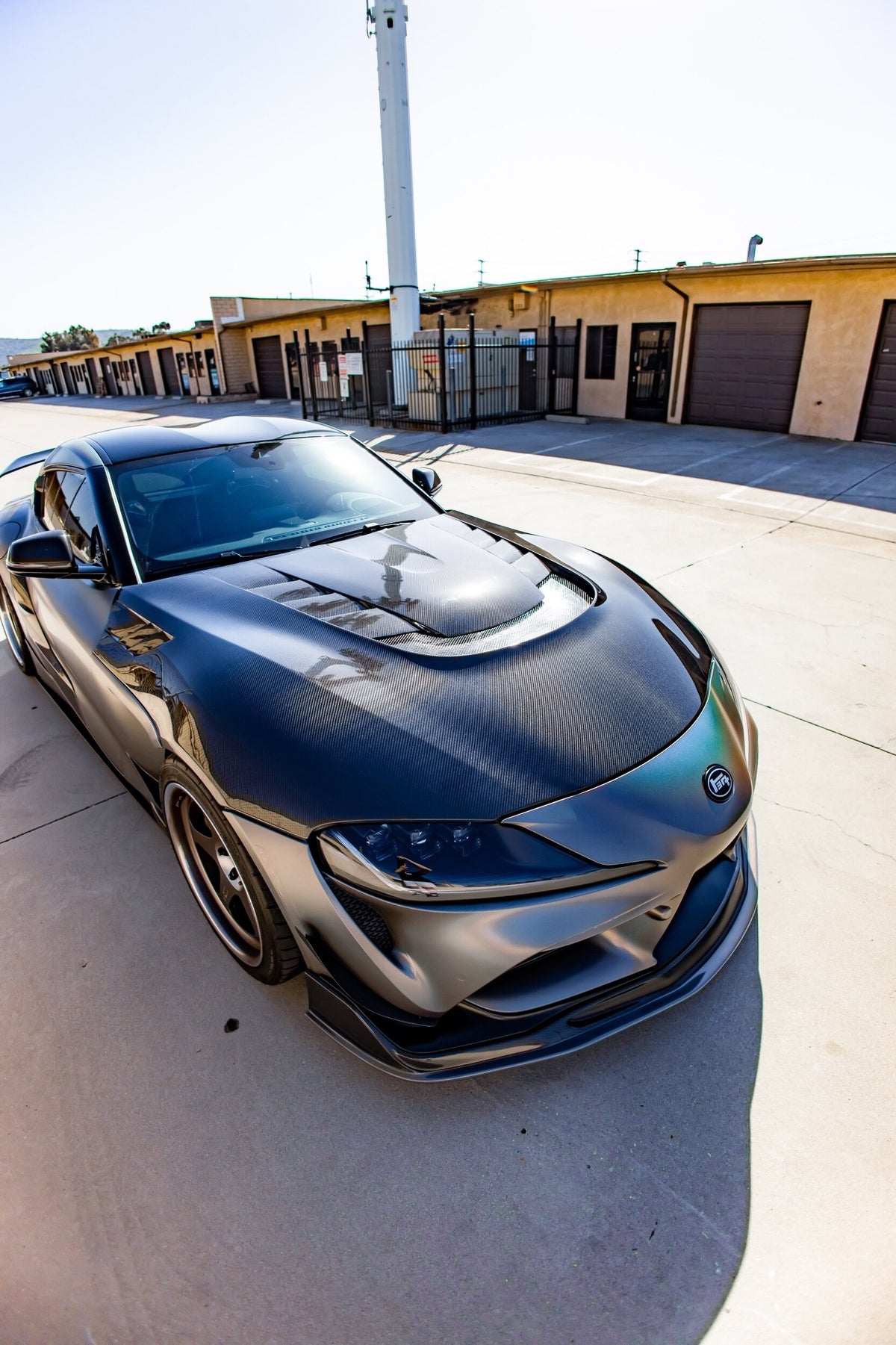 Toyota Supra A90 VRS-Style carbon fibre bonnet
