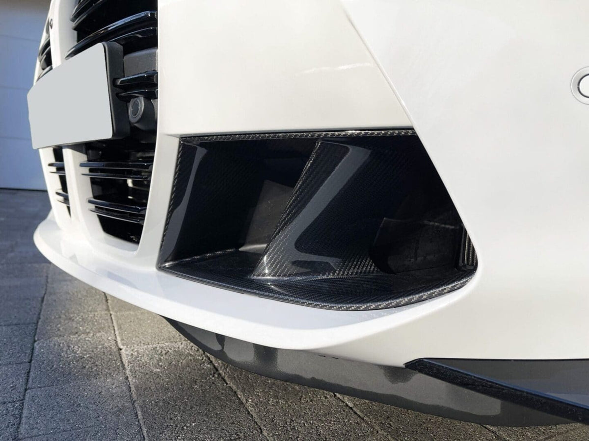 BMW M3 / M4 G80 G82 carbon fibre front air vents – view 2