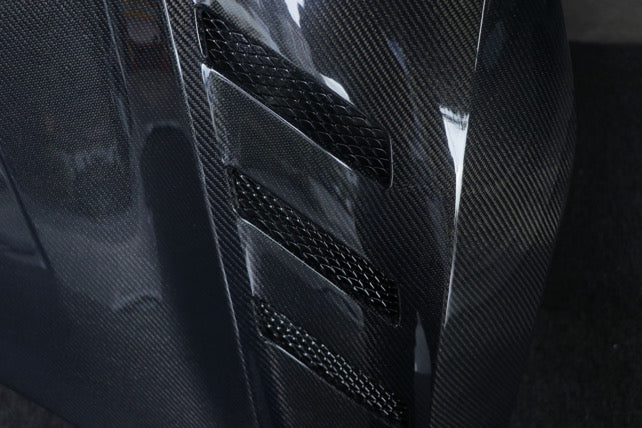 Audi R8 V10 Plus carbon fibre competition bonnet – view 4