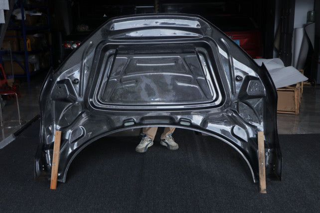 Audi R8 V10 Plus carbon fibre competition bonnet – view 5