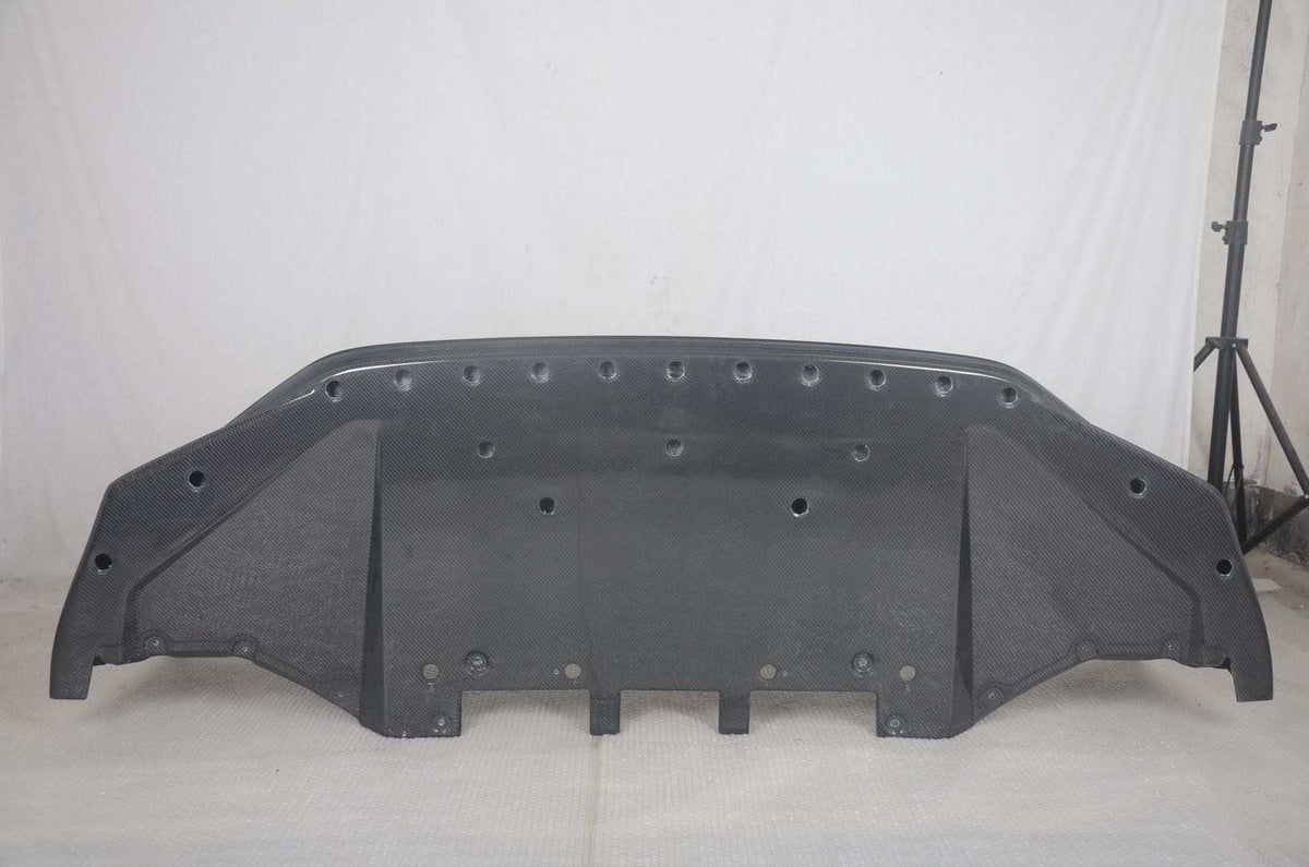 Nissan GTR R35 2017+ TS-Style carbon fibre front lip – view 3