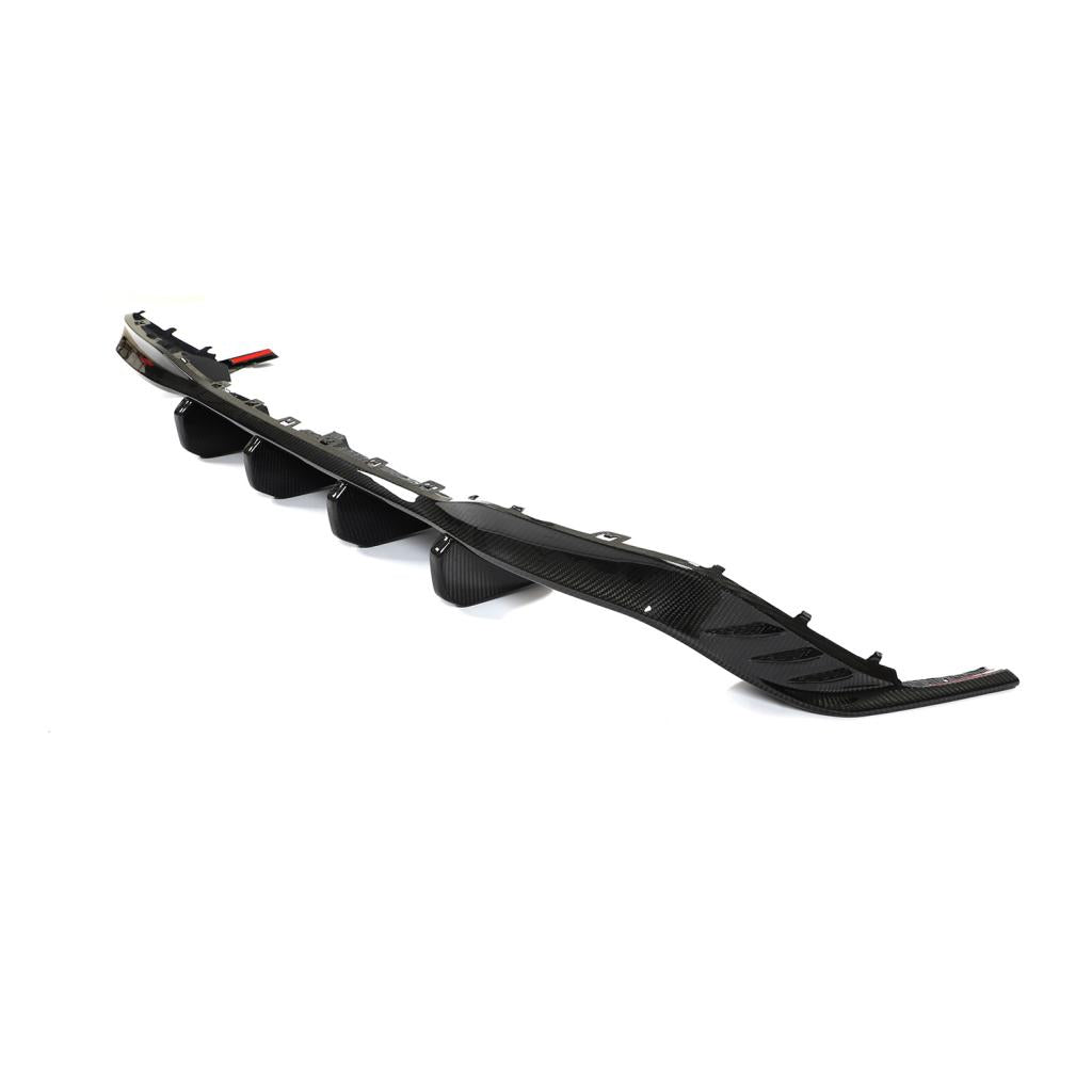 VW Golf GTI / R Mk8 carbon fibre rear diffuser – view 3