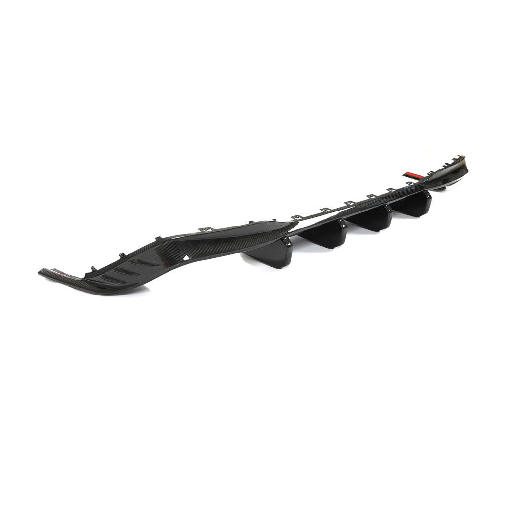 VW Golf GTI / R Mk8 carbon fibre rear diffuser – view 4