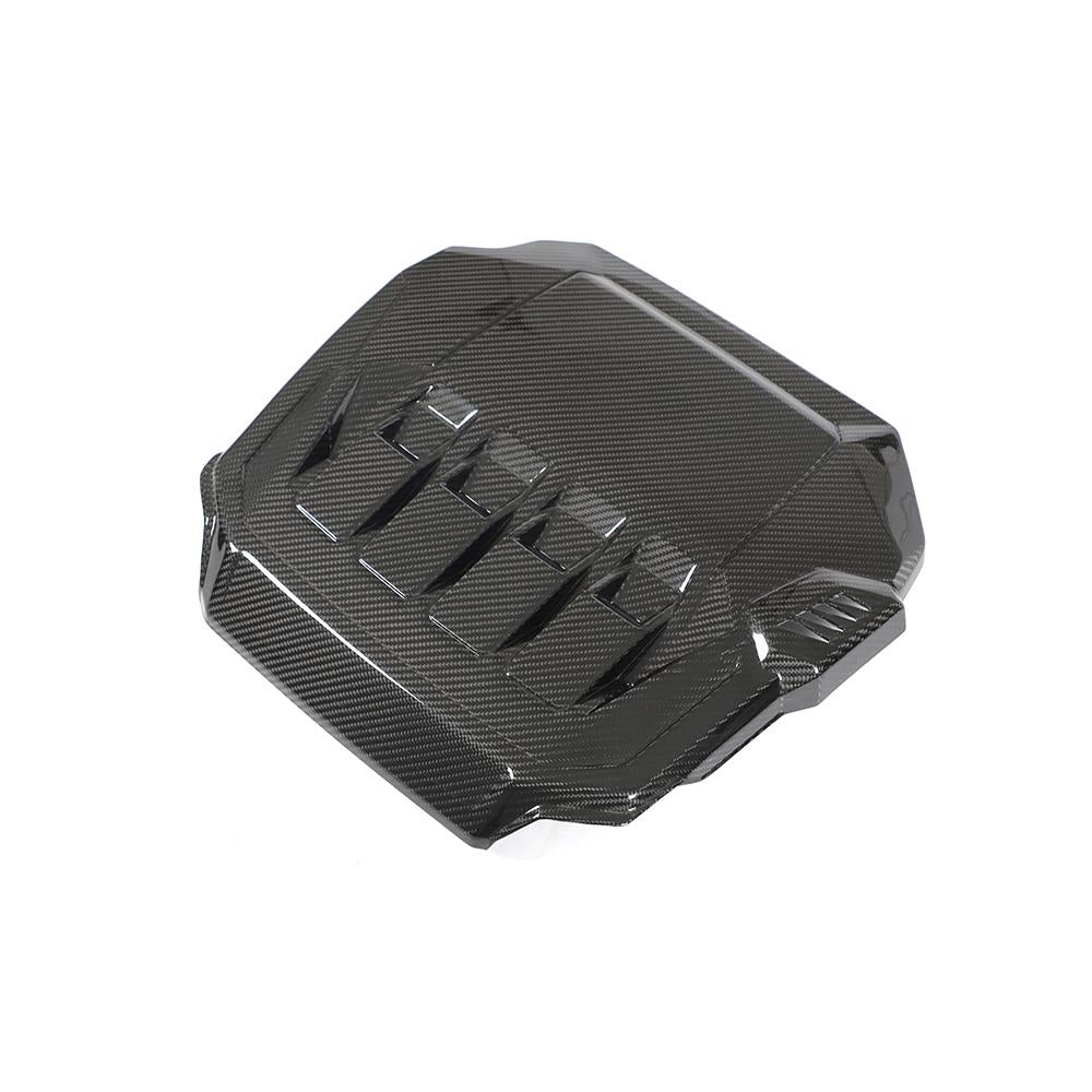 VW Golf GTI / R Mk8 carbon fibre engine cover – view 2