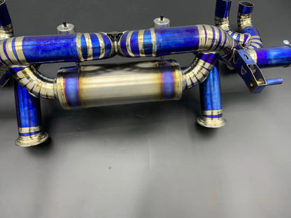 Lamborghini Huracán LP610 titanium cat-back exhaust – view 5