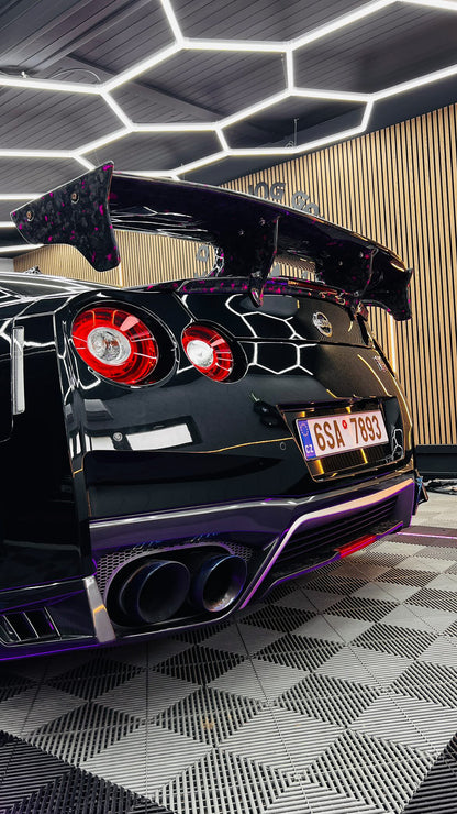 Nissan GTR R35 TS-Style carbon fibre boot spoiler