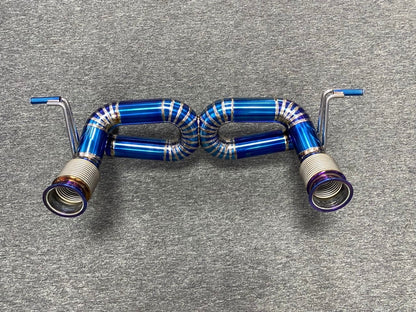 Lamborghini Huracán EVO / STO titanium race exhaust – view 2