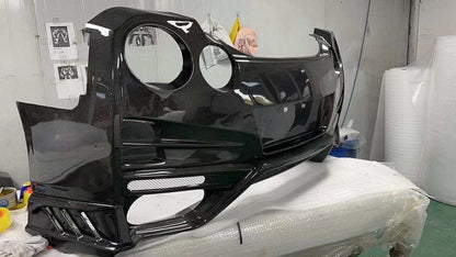 Nissan GTR R35 TS-Style carbon fibre rear bumper – view 2