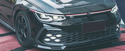 VW Golf GTI / R Mk8 carbon fibre front lip V1