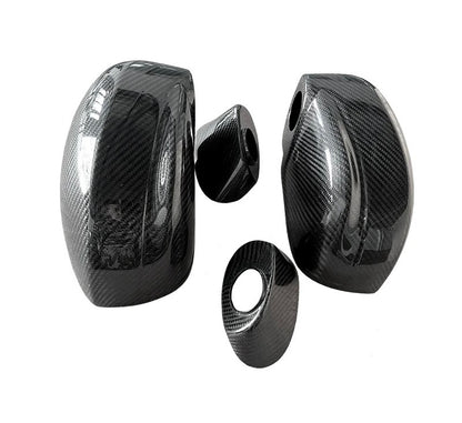 Nissan GTR R35 2011-2016 carbon fibre mirror housings – view 2
