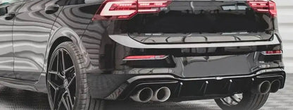 VW Golf GTI / R Mk8 carbon fibre rear diffuser – view 10