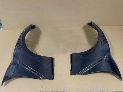 Nissan GTR R35 Nismo-Style carbon fibre vented front wings