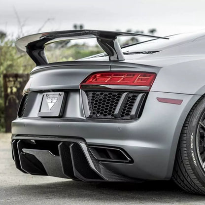 Audi R8 2017+ VS-Style carbon fibre rear diffuser