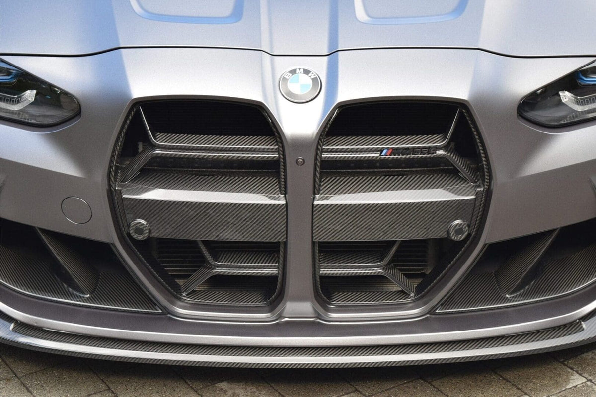 BMW M3 / M4 G80 G82 carbon fibre front grille – view 2