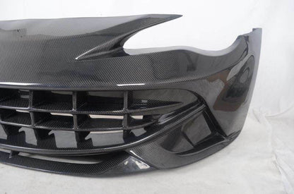 Toyota GT86 / Subaru BRZ carbon fibre front bumper – view 2