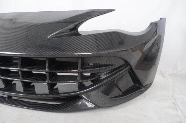 Toyota GT86 / Subaru BRZ carbon fibre front bumper – view 2