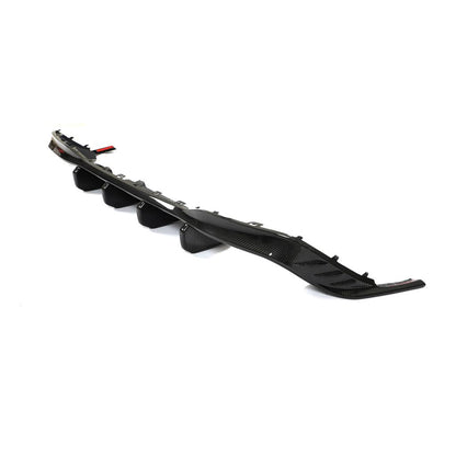 VW Golf GTI / R Mk8 carbon fibre rear diffuser – view 3