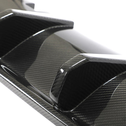 VW Golf GTI / R Mk8 carbon fibre rear diffuser – view 9