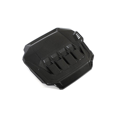 VW Golf GTI / R Mk8 carbon fibre engine cover – view 3