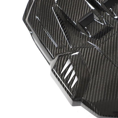 VW Golf GTI / R Mk8 carbon fibre engine cover – view 6